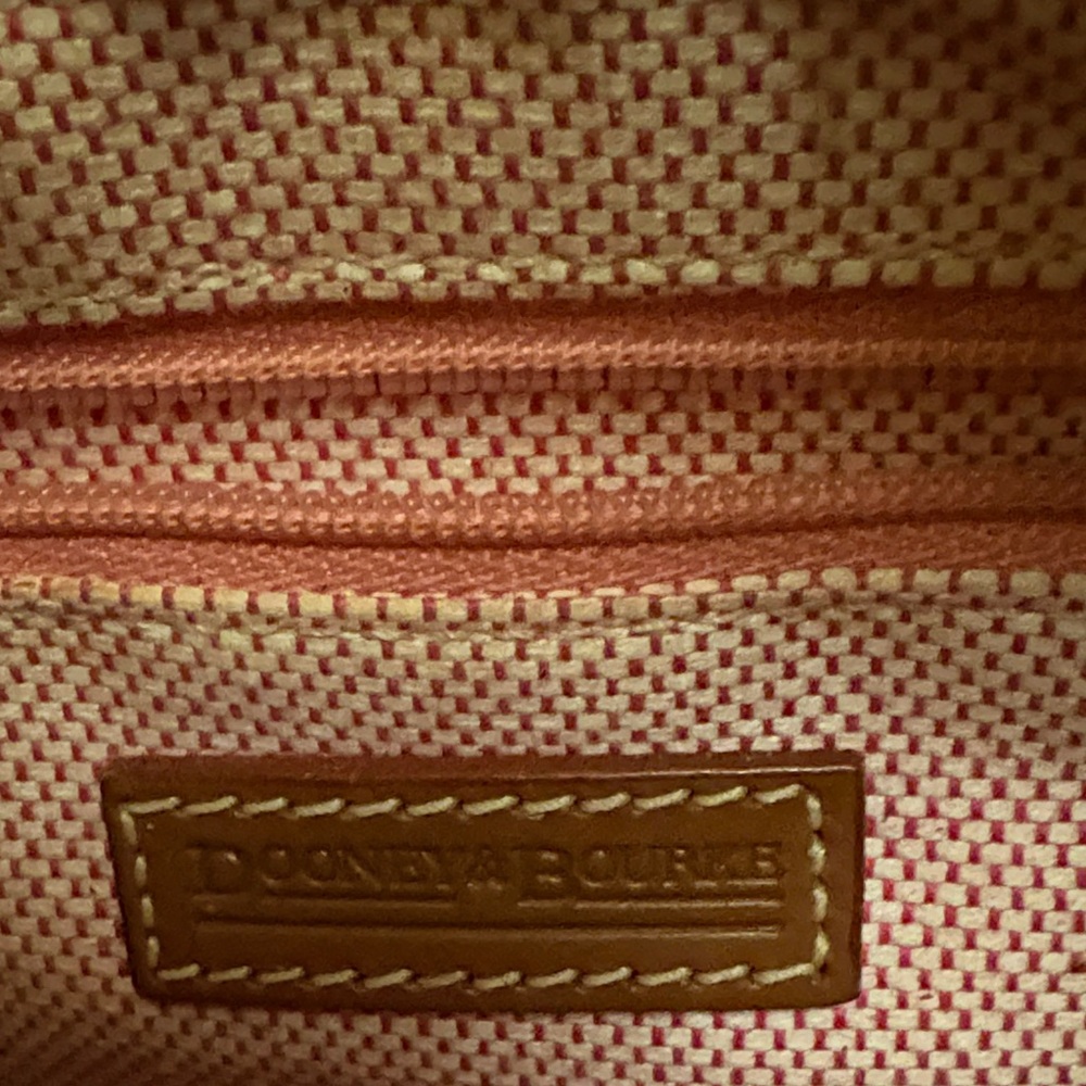 Dooney & Bourke Pink and Red Shoulder Bag - Picture 4 of 7